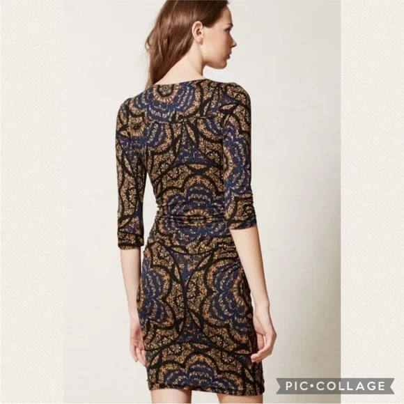 Anthropologie Lena Wrap Dress - Picture 3 of 12